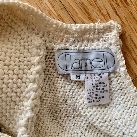 (Vintage) knit sweater with beading details - Picture 4 of 5